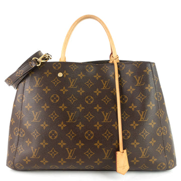 Louis Vuitto Montaigne GM Monogram Canvas Tote Bag