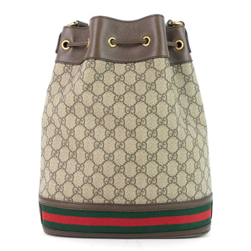 Gucci Ophidia EC Supreme Canvas Bucket Bag