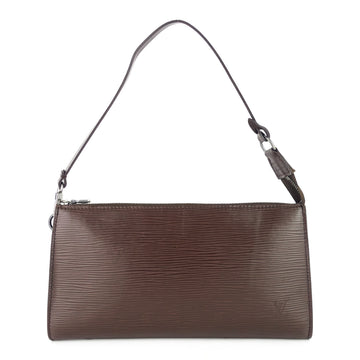 Louis Vuitto Pochette Accessoires Brown Epi Leather Bag