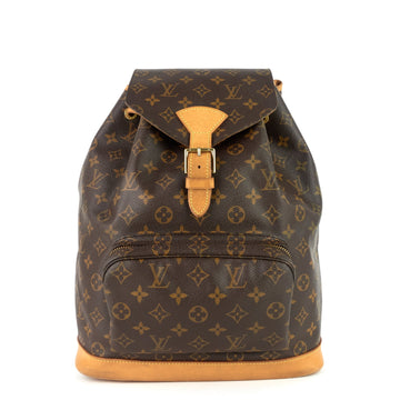 Louis Vuitto Montsouris GM Monogram Canvas Backpack Bag