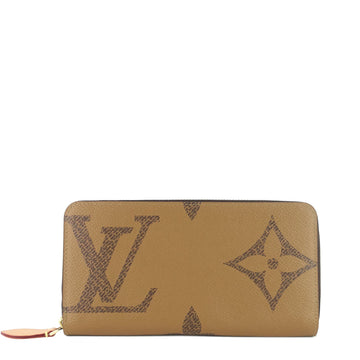 Louis Vuitto Zippy Giant Reverse Monogram Canvas Wallet