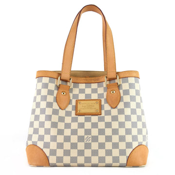 Louis Vuitto Hampstead PM Damier Azur Canvas Tote Bag
