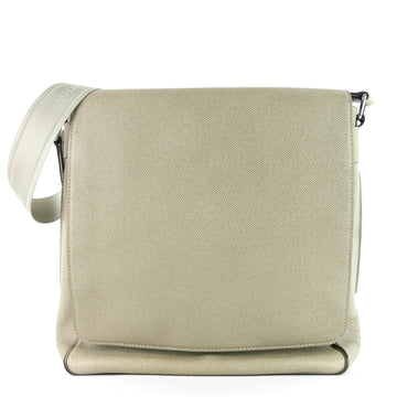 Louis Vuitto Milo Taiga Leather Messenger Bag