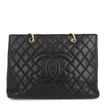 Chanel GST Grand Shopping Tote Caviar Bag