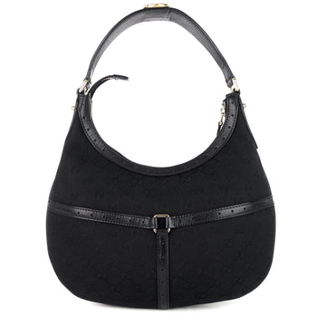 Gucci Web Reins EC Canvas Hobo Bag
