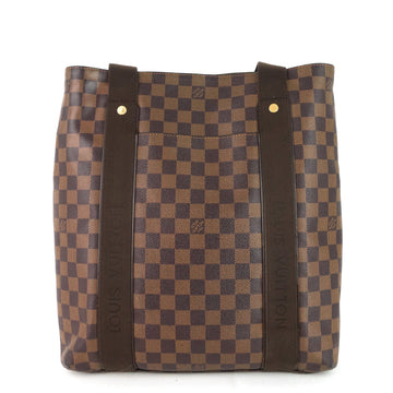 Louis Vuitto Cabas Beaubourg Damier Ebene Canvas Tote Bag