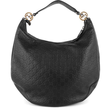 CS Twins Guccissima Leather Hobo Bag