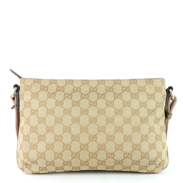Gucci EC Canvas Web Crossbody Bag