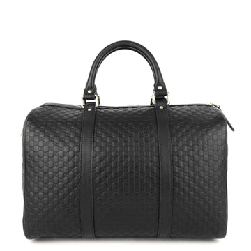 Gucci Joy Medium Boston Microguccissima Leather Bag