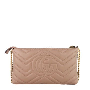 Gucci EC Marmont Mini Calfskin Leather Bag