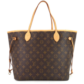 Louis Vuitto Neverfull MM Monogram Canvas Tote Bag