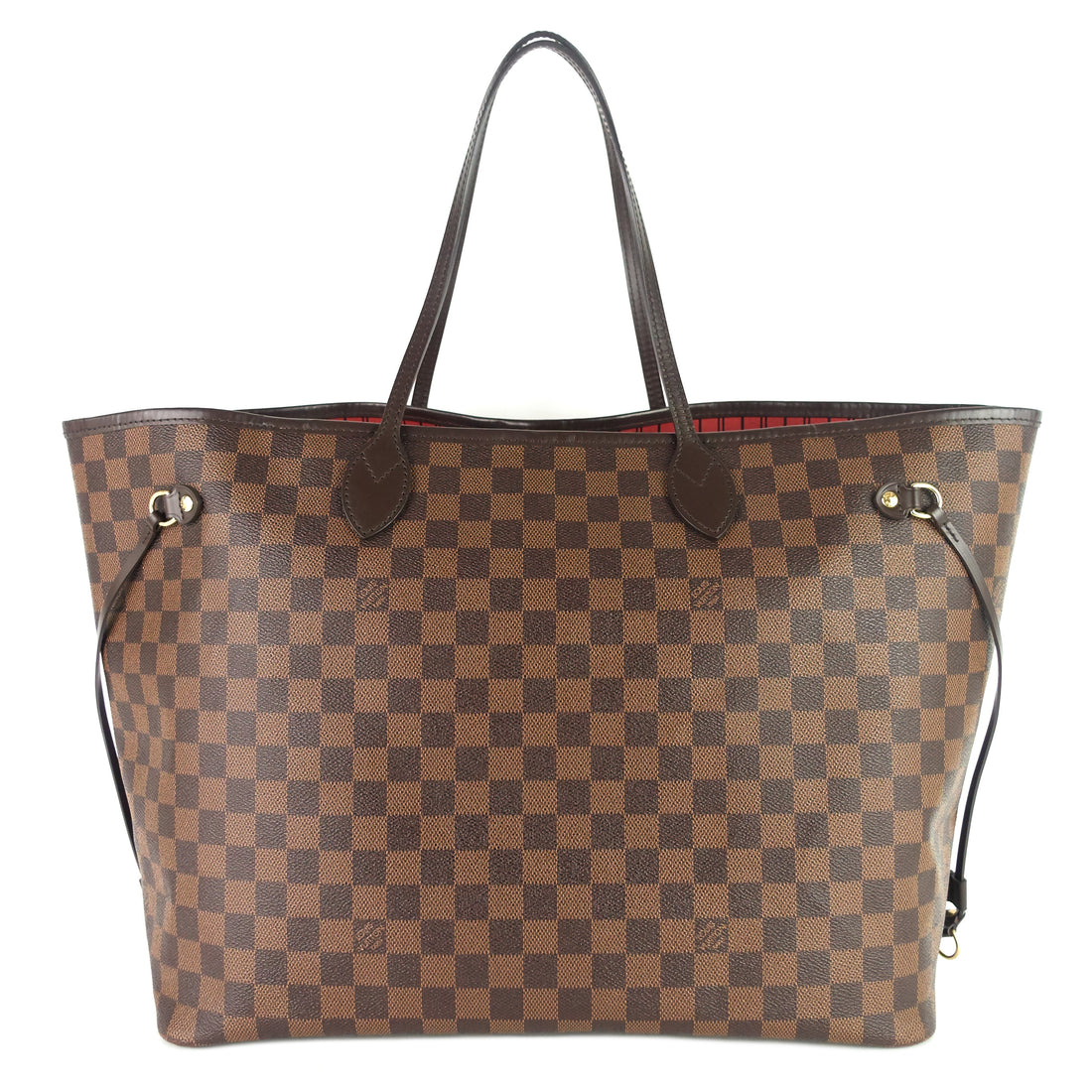 Louis Vuitto Neverfull GM Damier Ebene Canvas Tote Bag