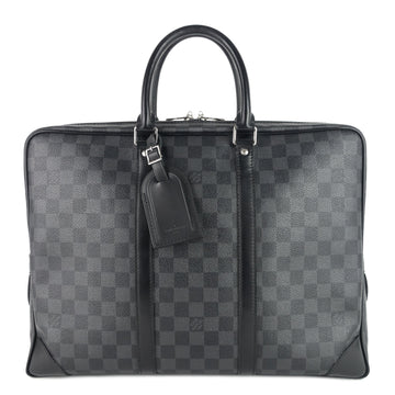 Louis Vuitto Porte-Documents Voyage GM Damier Graphite Canvas Briefcase Bag