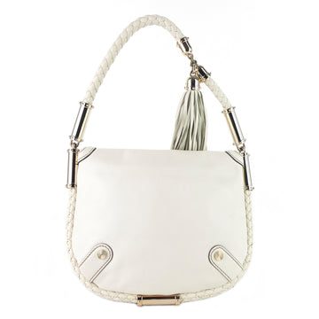 Gucci Britt Tassel Small Calfskin Leather Hobo Bag
