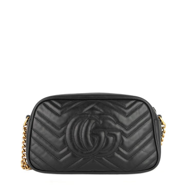 Gucci EC Marmont Small Matelassé Calfskin Shoulder Bag