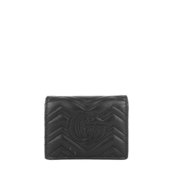 Gucci EC Marmont Calfskin Leather Wallet