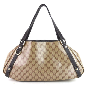 Gucci Pelham Crystal EC Canvas Bag