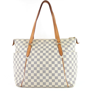 Louis Vuitto Totally MM Damier Azur Canvas Bag