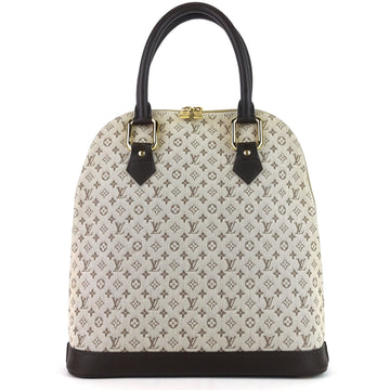 Louis Vuitto Alma Haut Mini Lin Canvas Handbag