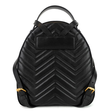 Gucci EC Marmont Matelasse Calf Leather Backpack
