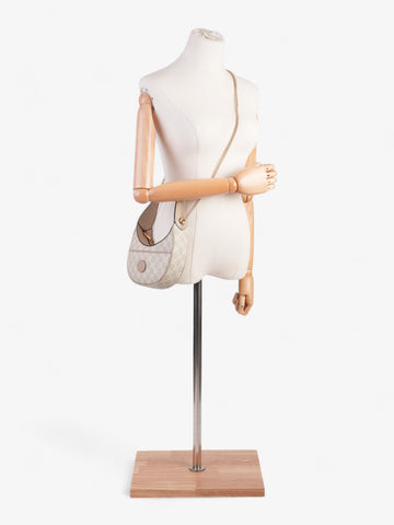 Gucci Ophidia EC Supreme / Beige / White Coated Canvas Mini