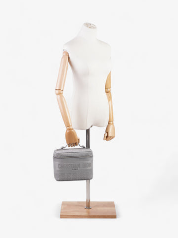 Christian Dior DiorTravel Vanity Case Grey Oblique Canvas