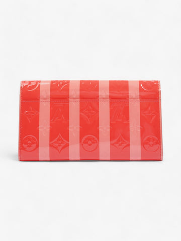 Louis Vuitton Sarah Wallet Pink / Red Patent Leather