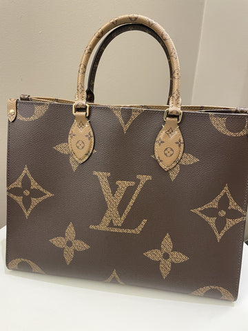 Louis Vuitton Onthego Tote MM Reversed Monogram