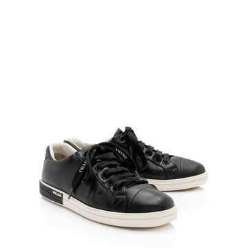 Prada Leather Macro Sneakers - Size 7 / 37