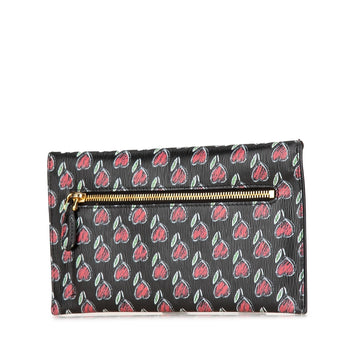 Prada Vitello Move Love Envelope Wallet