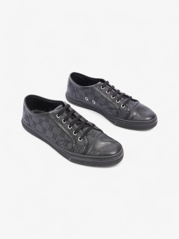 Gucci EC Low-top Sneakers Black Canvas EU 38.5 UK 5.5