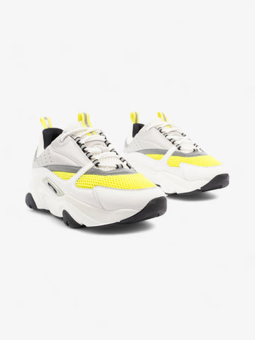Christian Dior B22 White / Silver / Yellow Mesh EU 44 UK 10