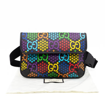 Gucci CS Belt Bag Black CS Psychedelic Canvas