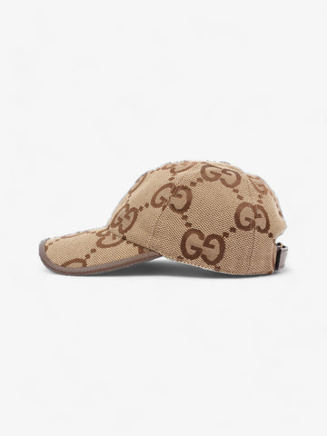Gucci Jumbo EC Baseball Hat Camel / Ebony Cotton XS