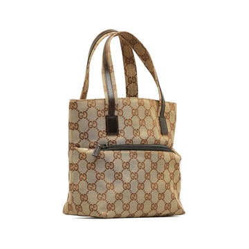 GUCCI EC Canvas Handbag