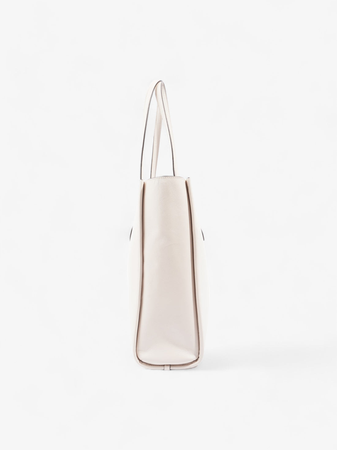 Coach Theo Tote Cream Leather