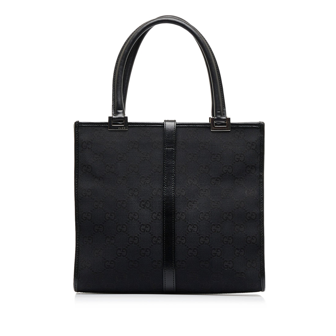 GUCCI EC Canvas Jackie Tote Bag