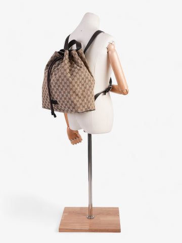 Gucci Drawstring Backpack EC Supreme Canvas