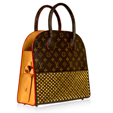 Louis Vuitton LV X Louboutin Studded Tote
