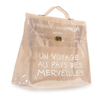 Transparent Vinyl Kelly Beach Bag
