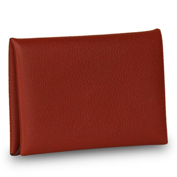 Calvi Card Holder  - Brique