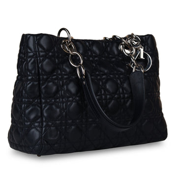 Christian Dior Lady Dior Tote - Navy