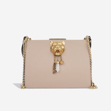 Tiger Saffiano Shoulder Bag
