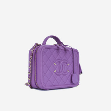 Chanel Filigree CC Vanity Case - Medium