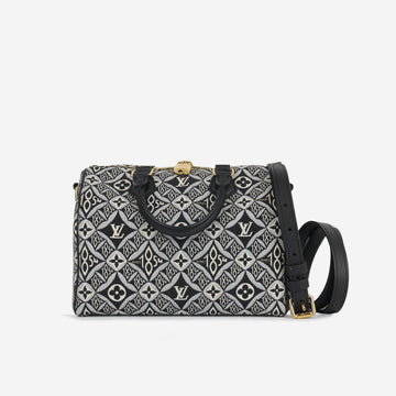 Louis Vuitton Speedy 25 Bandouliere - Black Since 1854 Jacquard