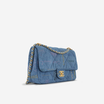 Medium Denim Mood Flap