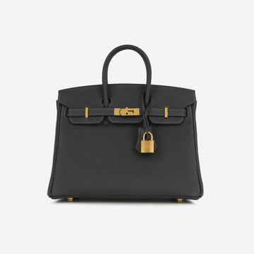 Hermès Birkin 25 Caban Togo GHW (NWT)