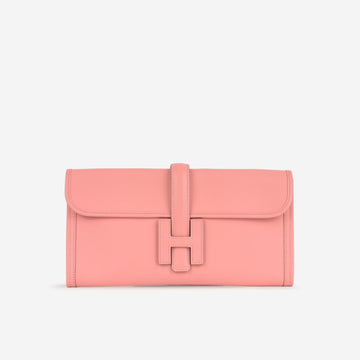 Hermès Jige Clutch 29 Rose Confetti Epsom