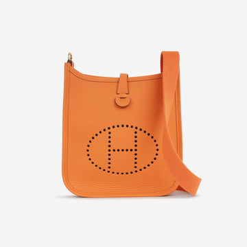 Hermès Evelyne TPM - Orange Clemence GHW - Brand New - 2024