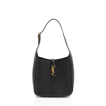 Saint Laurent Calfskin Monogram Le 5 A 7 Small Hobo